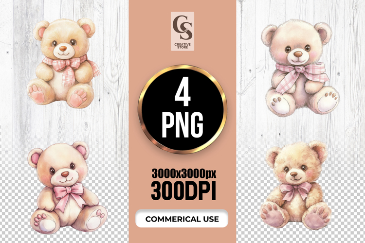 Teddy Bear Clipart Image 2