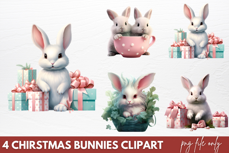 Bunnies Clipart Image 2