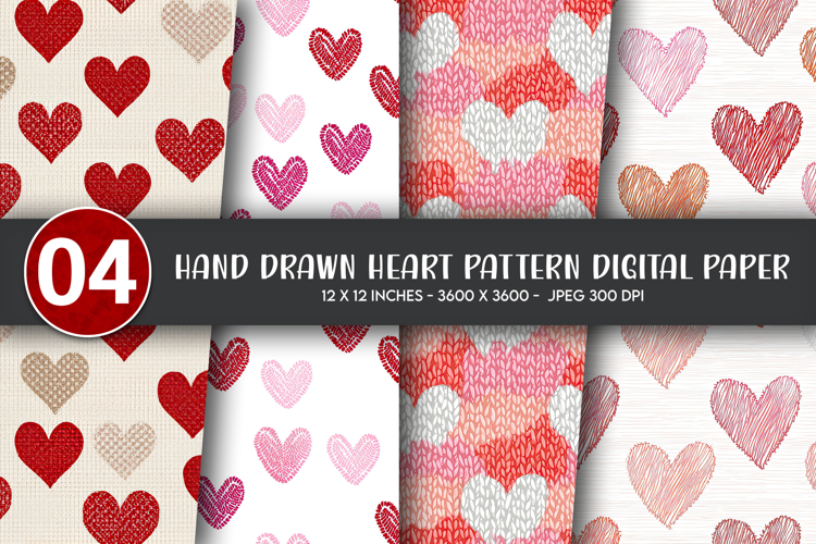 Pink Heart Background Image 7