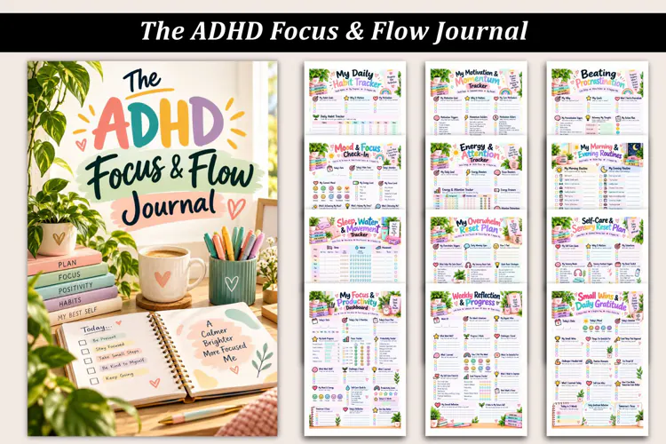 The ADHD Focus & Flow Journal