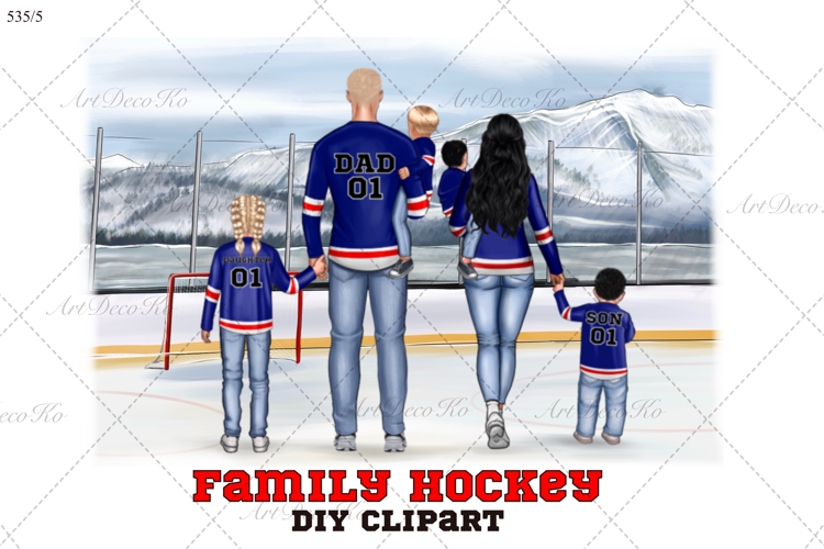 Hockey Family clipart: HOCKEY CLIPART Hockey jerseys PNG