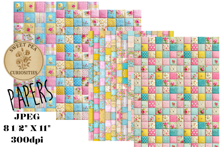 Quilt, Sewing, Paper, Shabby Chic, Papers, Junk Journal