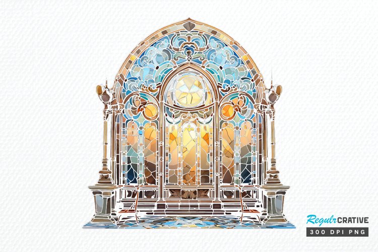 Stained Glass Clipart Image 5