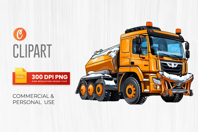 Winter Snow Removal Vehicles Clipart PNG (3209123)