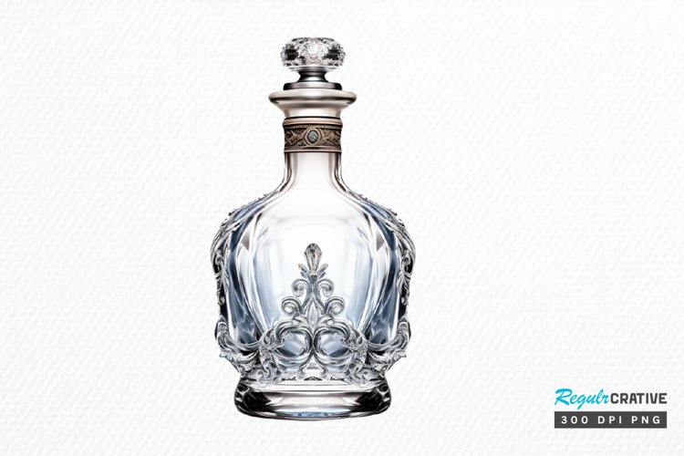 Luxury Vintage Bottle PNG Clipart