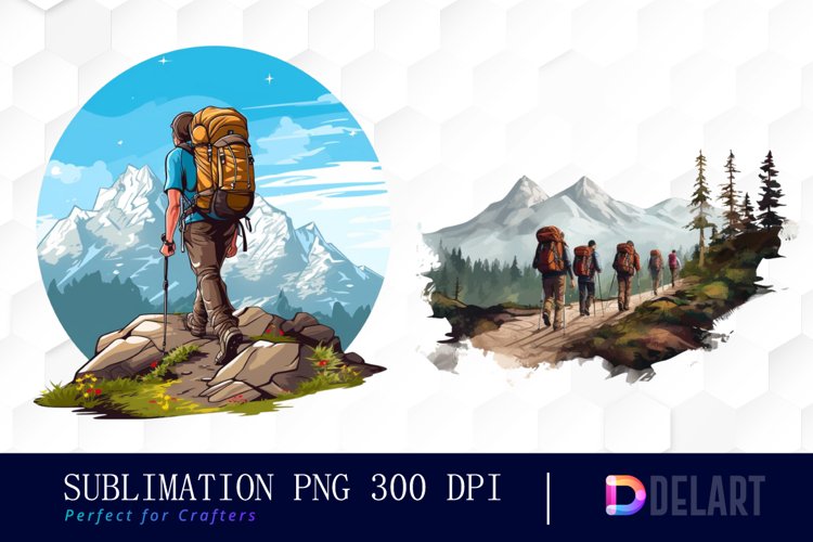 Hiking Clipart Image 4