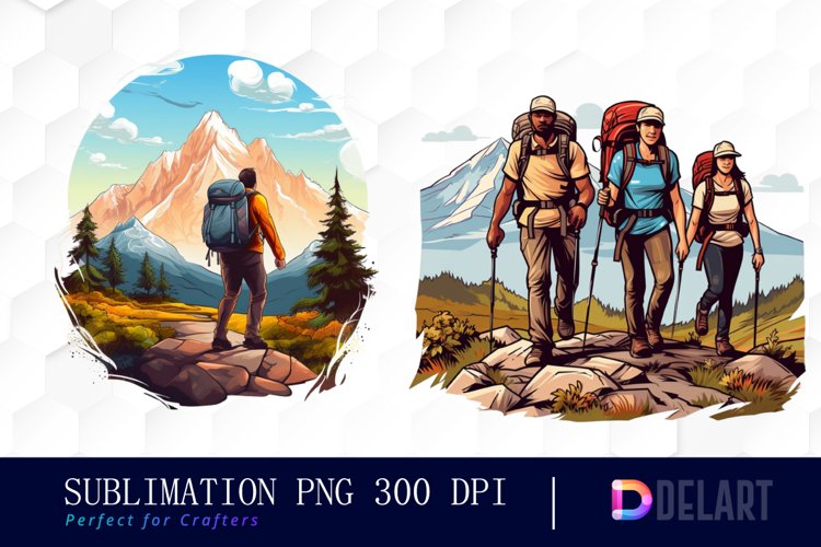 Hiking Clipart Image 3