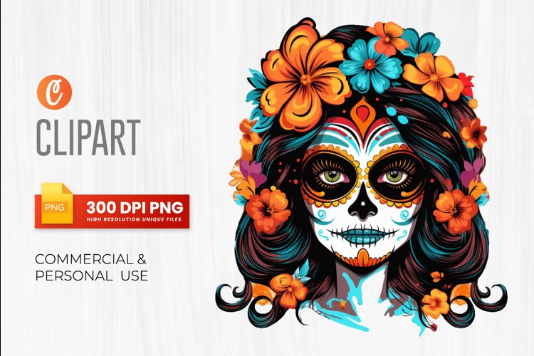 La Catrina Day of the dead PNG Clipart (3179886)