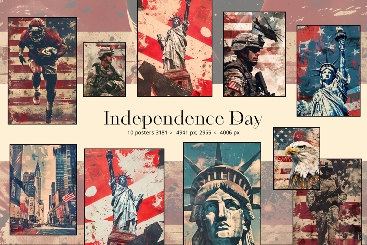 Independence Day Poster Collection