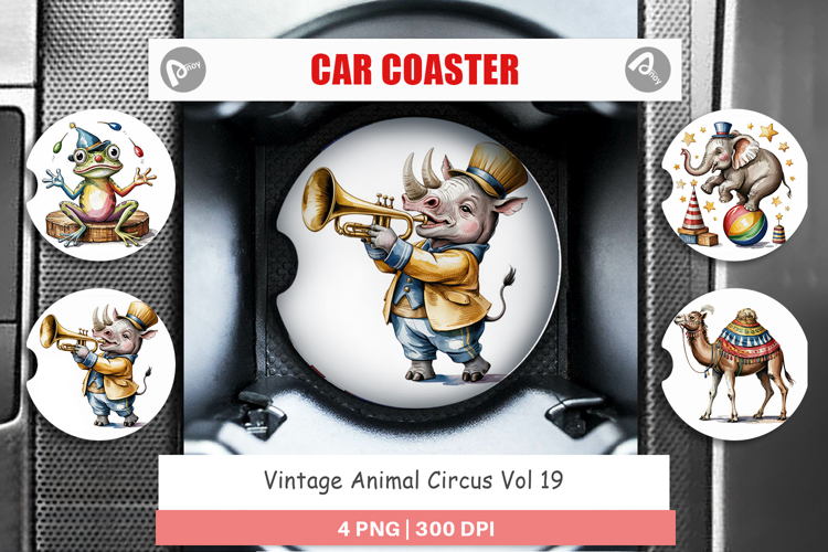 Vintage Car Clipart Image 4