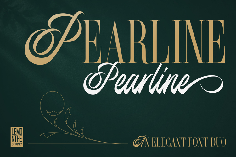 Pearline | Font Duo