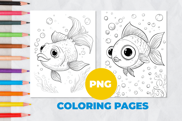 Fish Coloring Pages | Coloring book