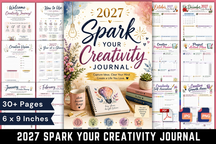 2027 Spark Your Creativity Journal