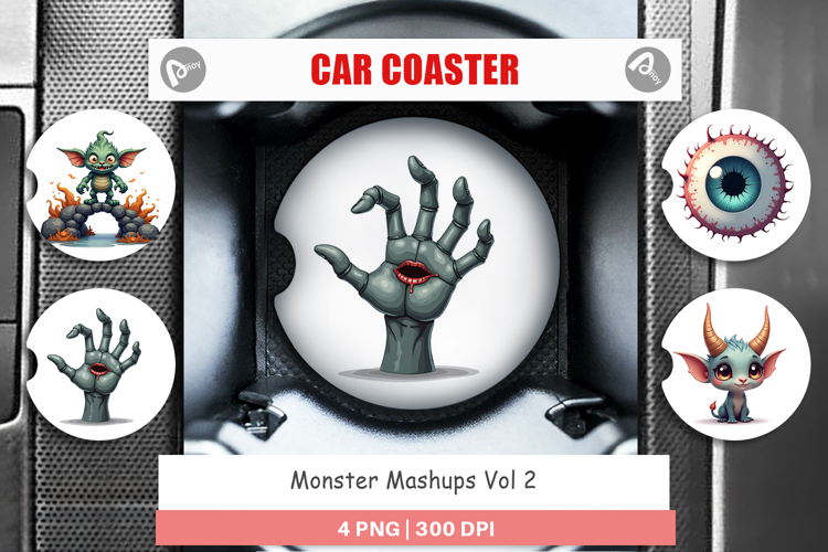 Car Coaster Monster Mashups