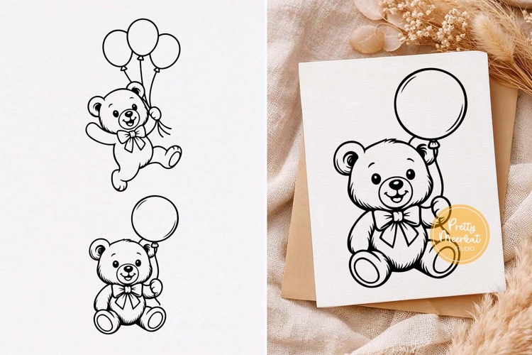 Teddy Bear Clipart Image 5