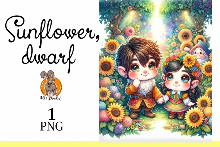Gnome sunflower