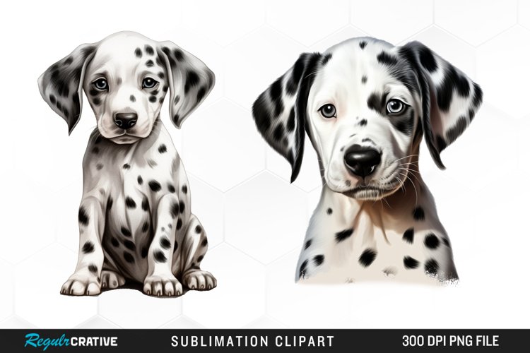 Dalmatian Clipart Image 21