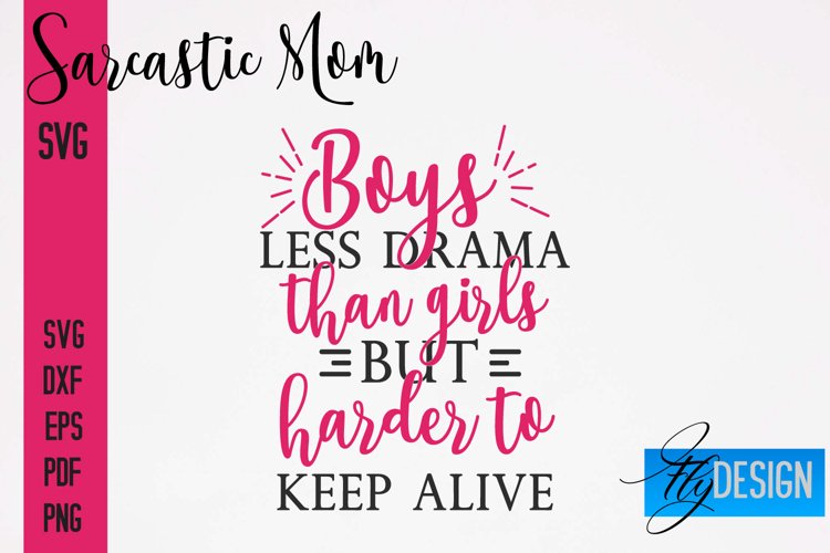 Funny Mom Svg