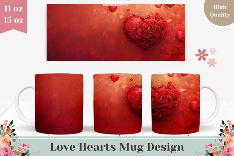 Red Hearts Png Image 14