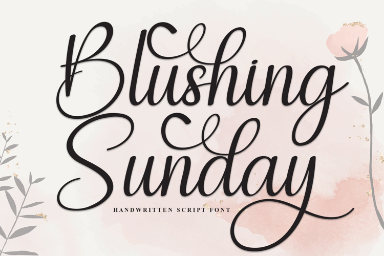 Blushing Sunday