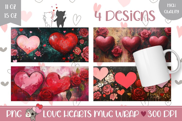 Red Hearts Png Image 20