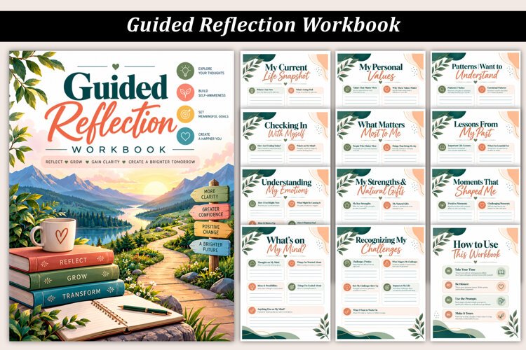 Guided Reflection Workbook example image 1