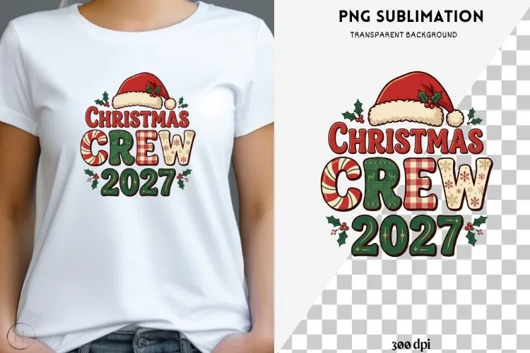 Family Christmas png design for T-shirts