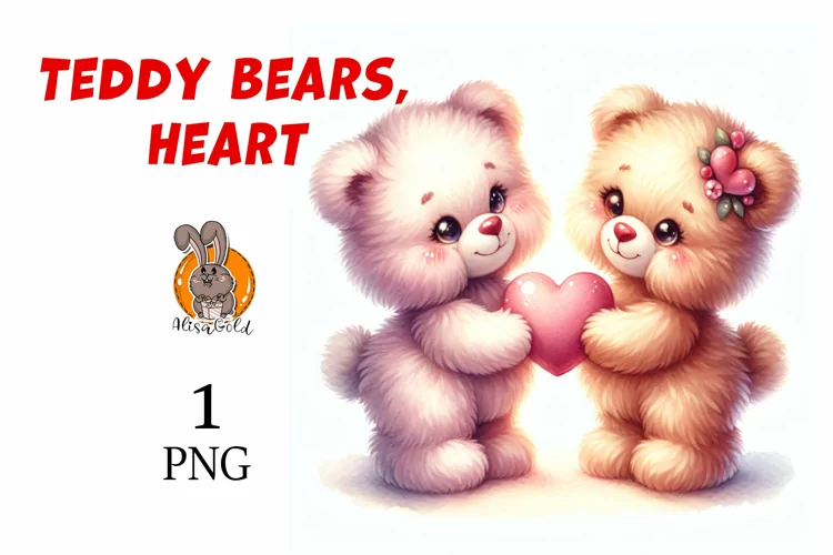 bears and a heart