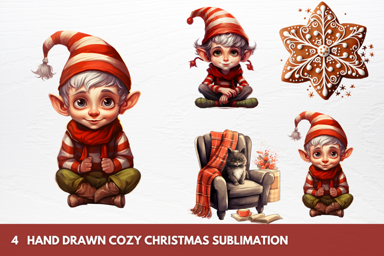Christmas Watercolor Clipart Image 10