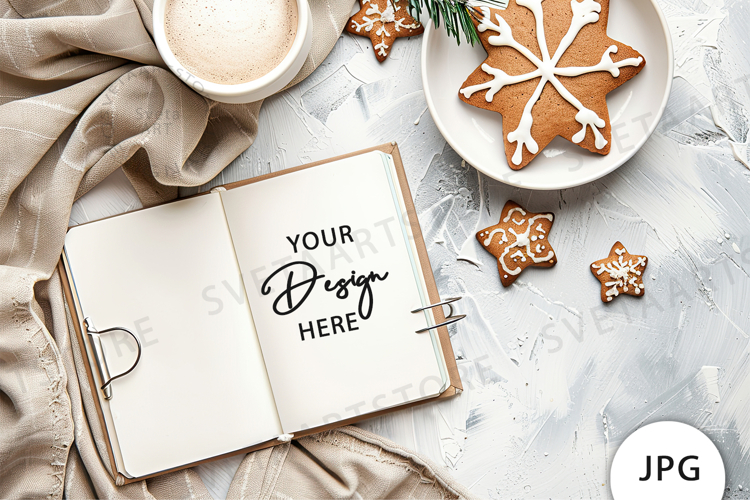 Christmas Aesthetic Mockup JPG