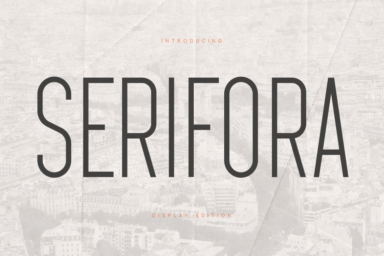 Serifora Modern Elegant Serif Typeface