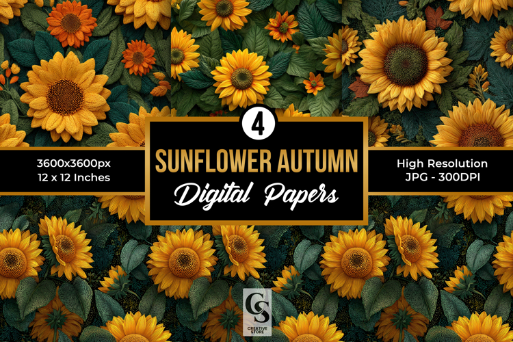 Sunflower Background Image 5