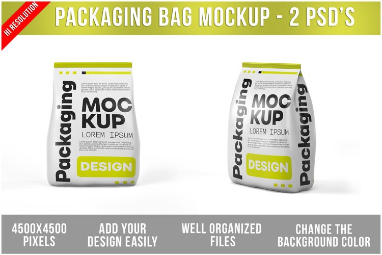 Packaging Bag Mockup example image 1
