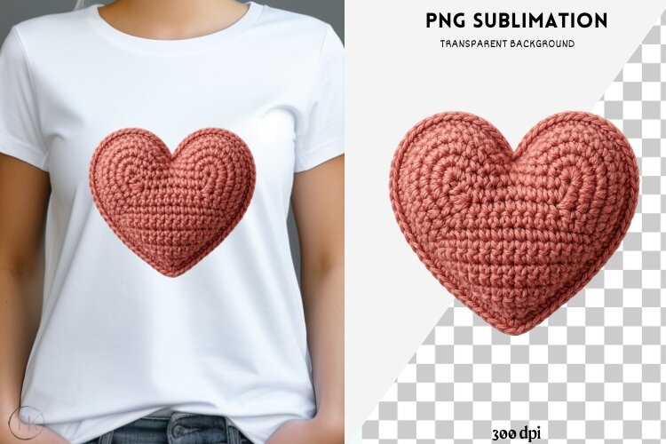 Crochet club png design for T-shirts example image 1