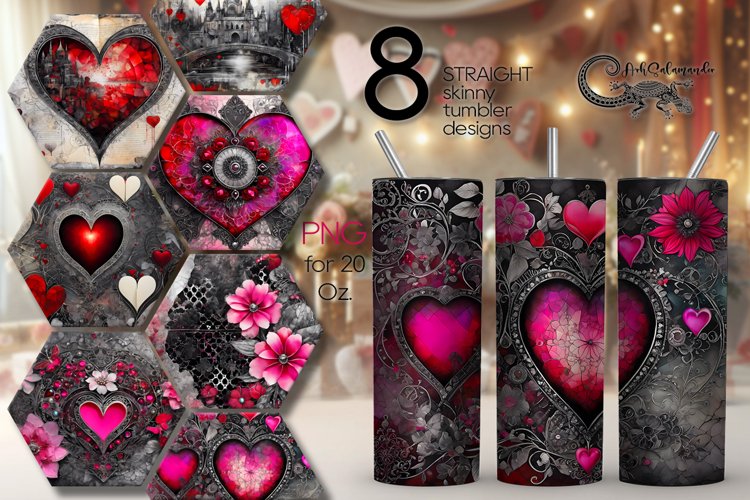 Skinny Tumbler Sublimation Designs Image 20