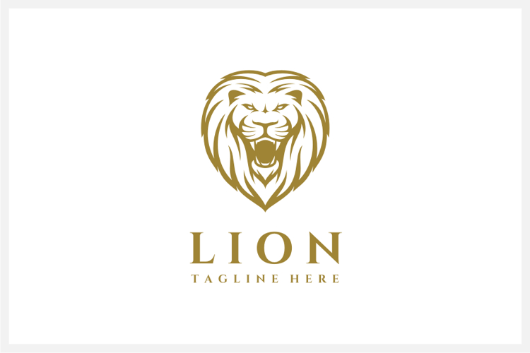 Lion Head Clipart