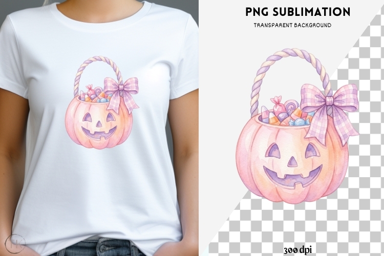 Pastel Halloween png design for T-shirts