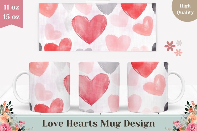Pink Heart Clipart Image 8