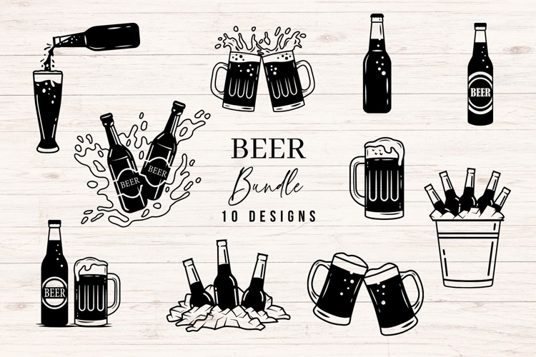 Beer SVG Bundle for Cricut and Silhouette