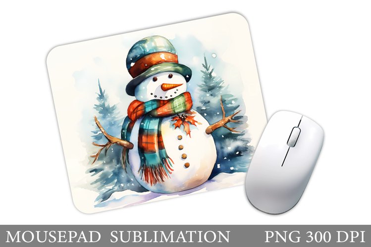 Cute Snowman Clipart Image 3