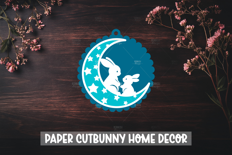 Floral Bunny Svg Image 11