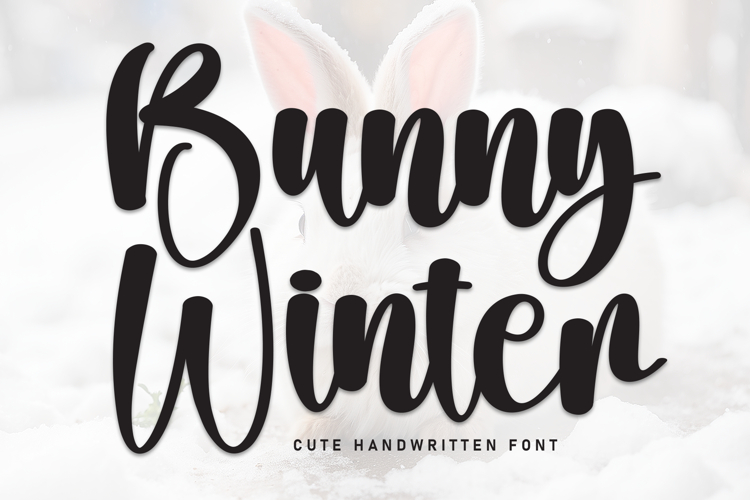 Bunny Font Image 24