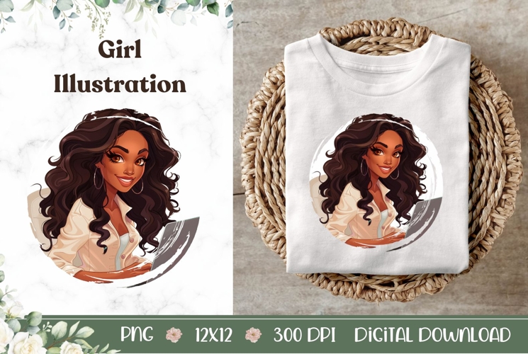 Lady Boss Illustration, Cartoon Girl PNG, Cute Boss PNG