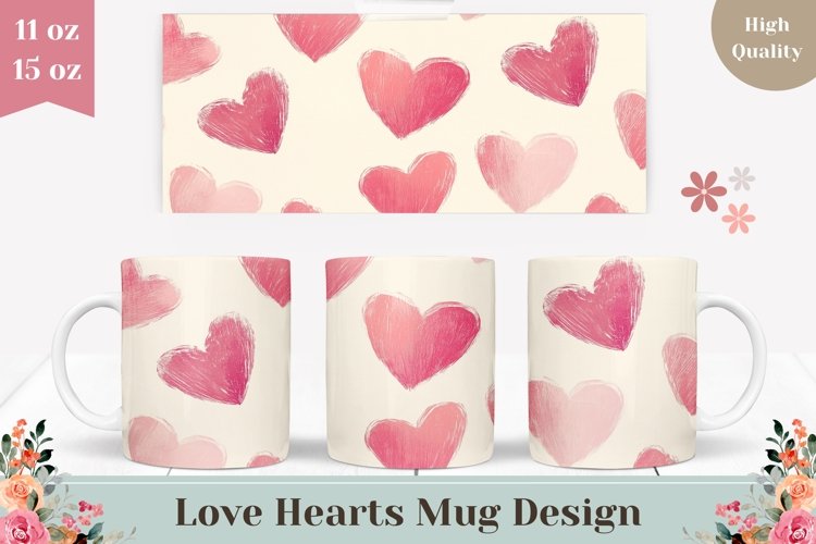 Pink Heart Clipart Image 20
