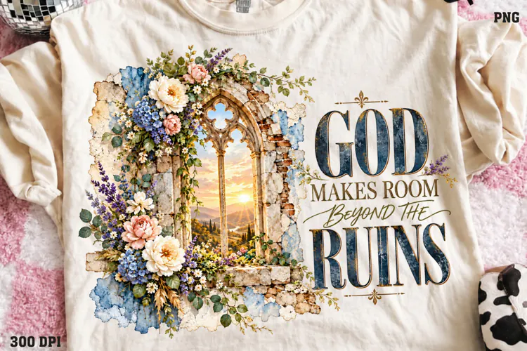 Grace Still Blooms Shirt PNG, Christian Floral Grace Shirt D