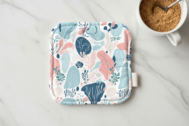 Pot holder mockup