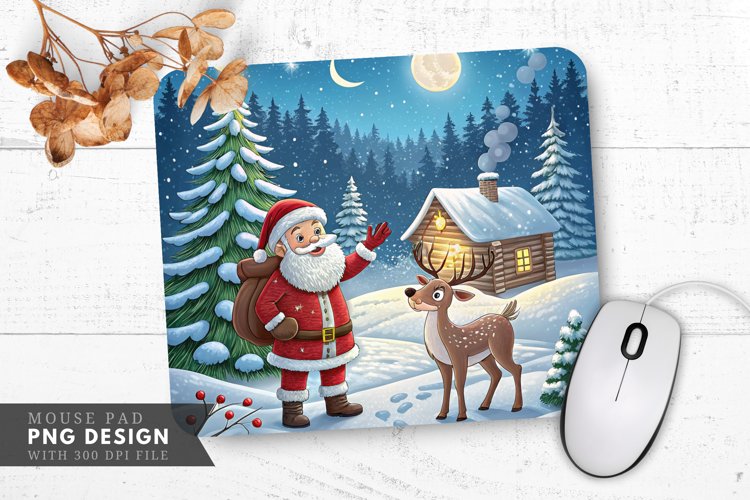 Cute Santa Clipart Image 17