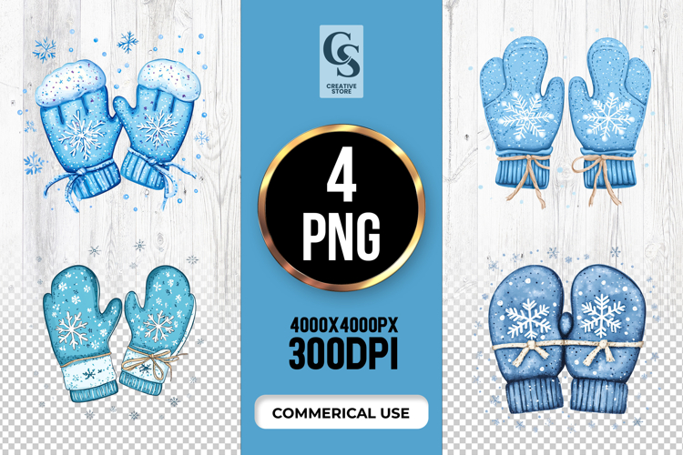 Mitten Clipart Image 21