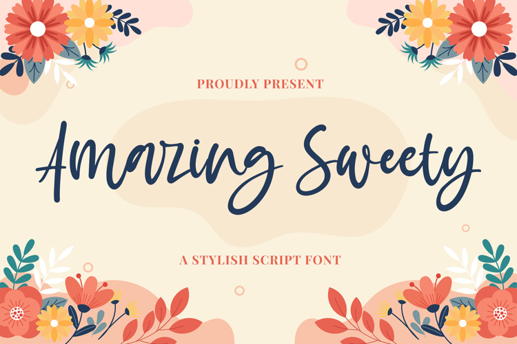 Amazing Sweety - A Stylish Script Font