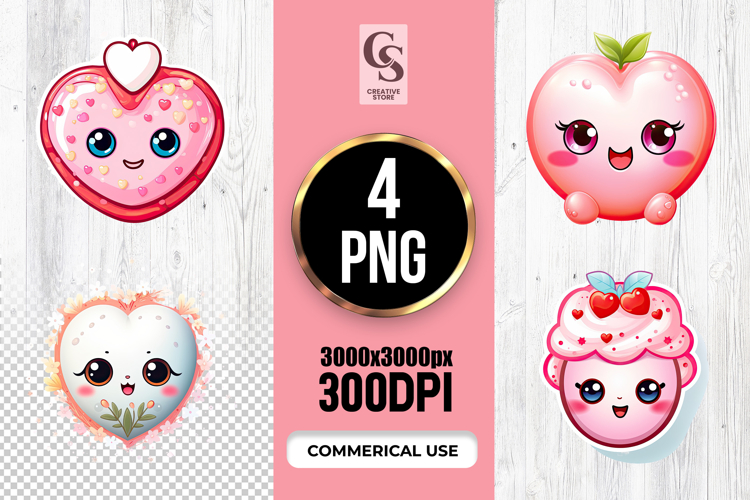 Kawaii Heart Png Image 23